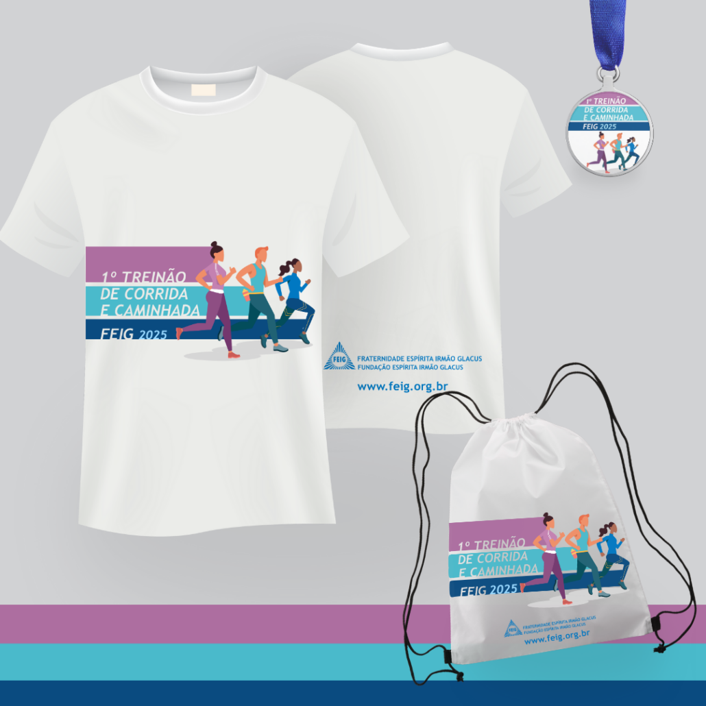 Bolsinha + Camisa + Medalha